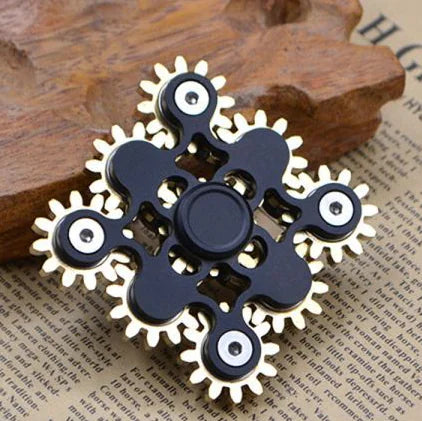 Metal Fidget Spinner - Stress Relief Toy for Fingers