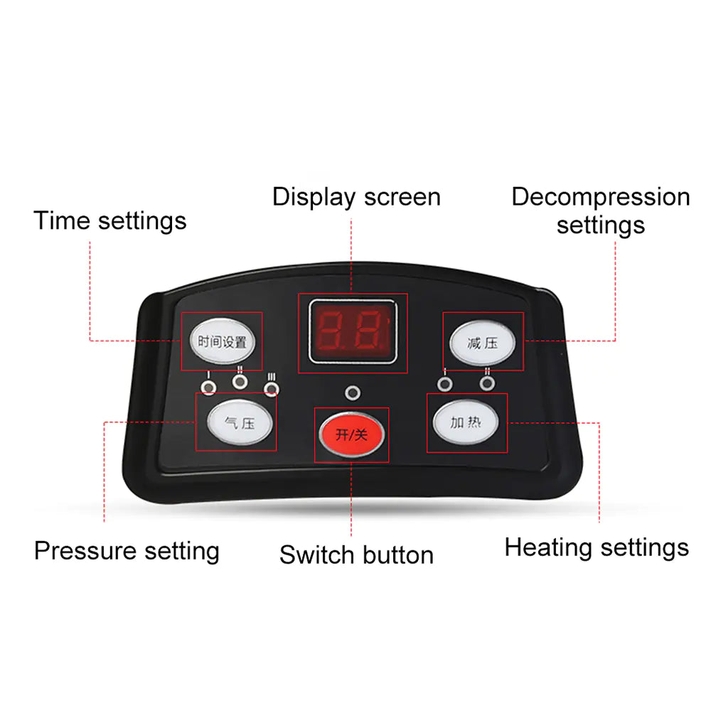 Electric Heated Hand Massager for Stress Relief