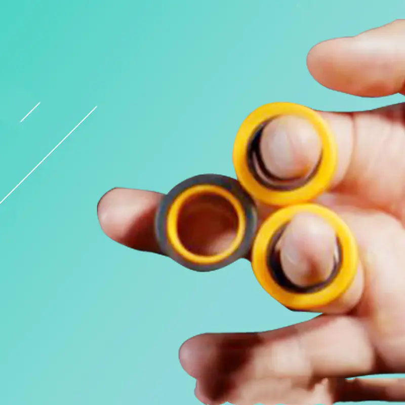 Magnetic Ring Fidget Toy for Stress Relief / Anillo magnetico anti estres