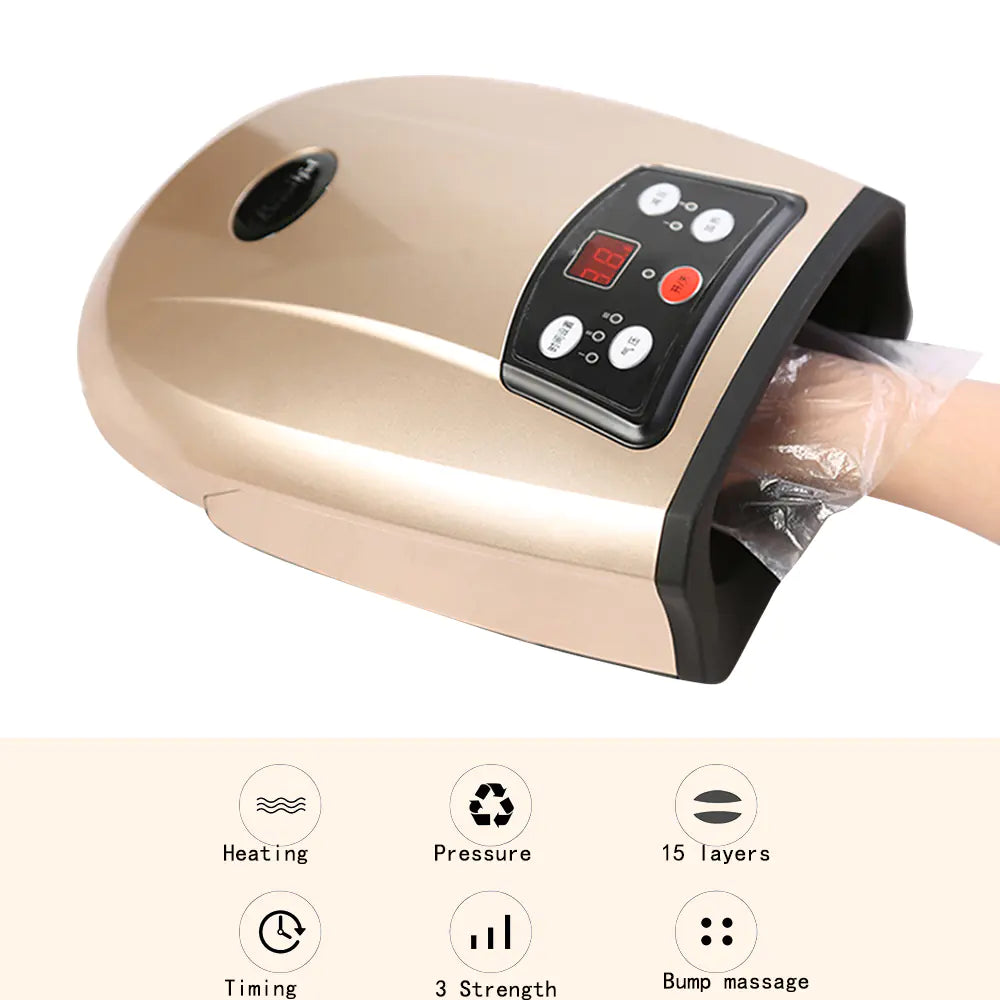 Electric Heated Hand Massager for Stress Relief